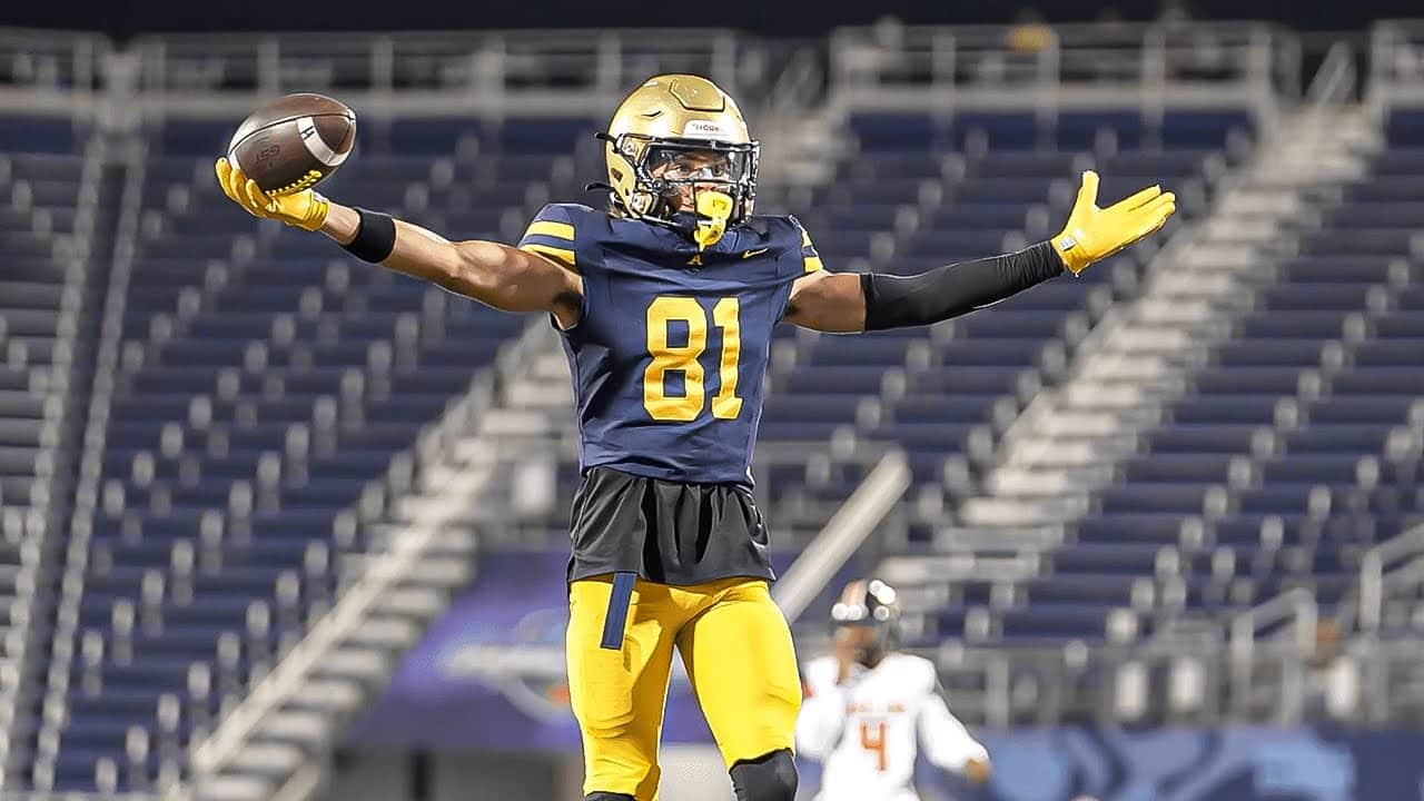 This 5 Star WR DESTROYED His Rival In State Title (STA vs Lakeland)