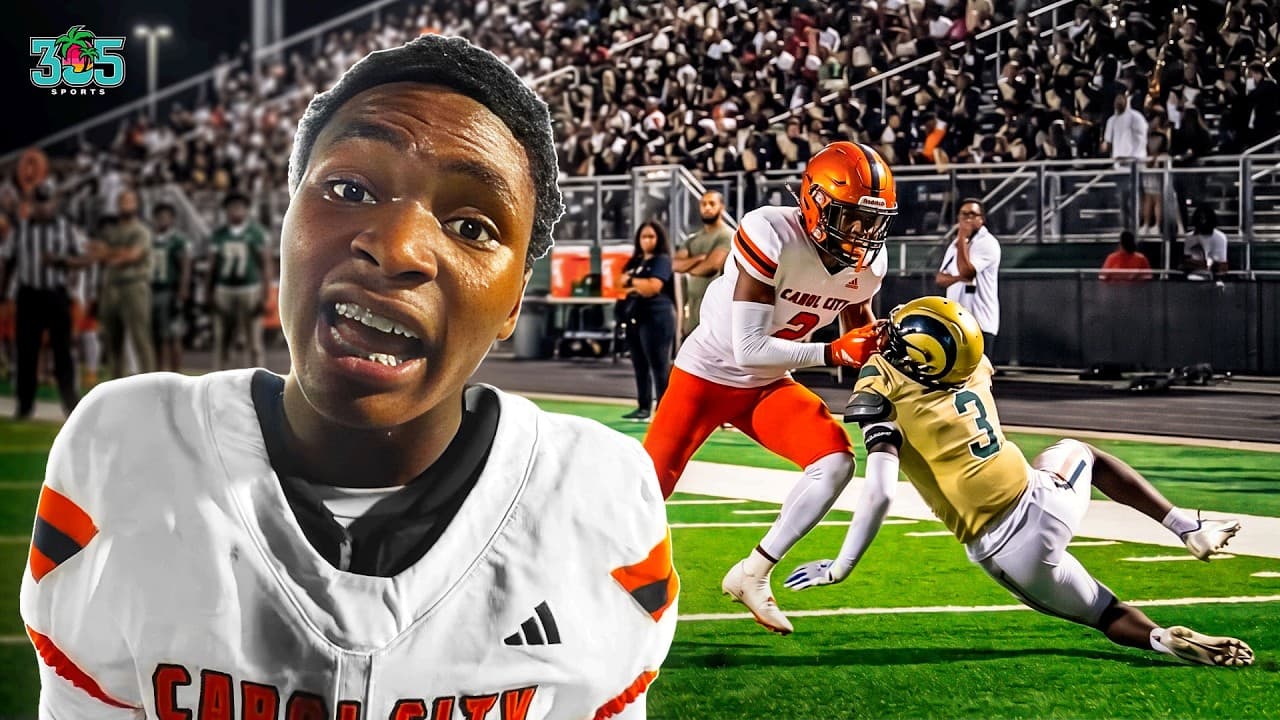 CAN THE #1 WR BEAT A GEORGIA POWERHOUSE? (Carol City vs. Grayson)